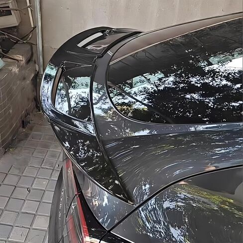 Rear Trunk Spoiler for Tesla Model Y 2020 2021 2022 2023 2024 Rear Spoiler Wing Trunk Lip Spoiler Tail Wing ABS (Glossy Black) in Saudi Arabia