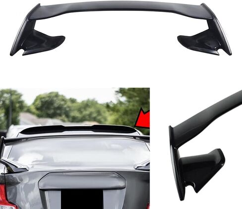 SCITOO Glossy Black Spoiler Wing Body Kit Compatible with 2015-2021 for Subaru WRX STI Sedan 2005-2016 for Scion tC Rear Trunk Spoiler Wing Splitter Chin Exterior Diffuser in Saudi Arabia