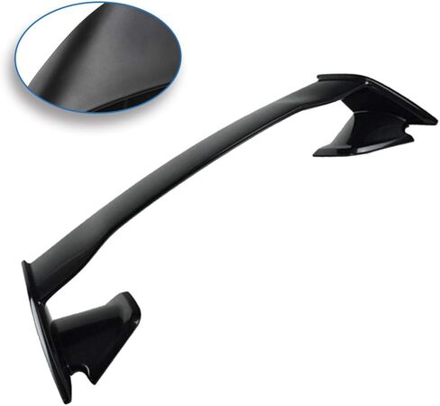 SCITOO Glossy Black Spoiler Wing Body Kit Compatible with 2015-2021 for Subaru WRX STI Sedan 2005-2016 for Scion tC Rear Trunk Spoiler Wing Splitter Chin Exterior Diffuser in Saudi Arabia