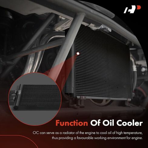 A-Premium Transmission Oil Cooler Compatible with Dodge Durango 2021 2022 2023, 3.6L 5.7L, AWD in Saudi Arabia