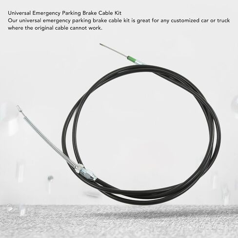 Universal Parking Brake Cable Kit ABS Plastic Handbrake Cable Assembly, Emergency Brake Cable, Universal Emergency Brake Cable Repair Kit in Saudi Arabia