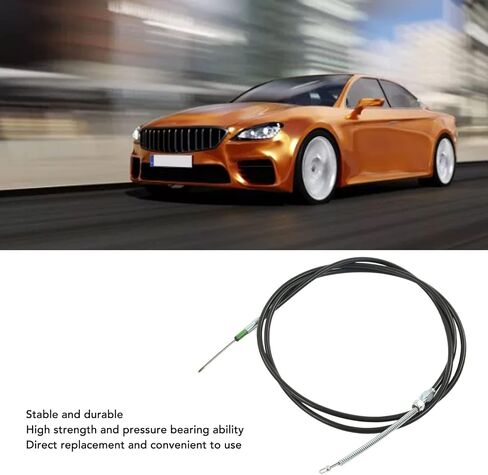Universal Parking Brake Cable Kit ABS Plastic Handbrake Cable Assembly, Emergency Brake Cable, Universal Emergency Brake Cable Repair Kit in Saudi Arabia