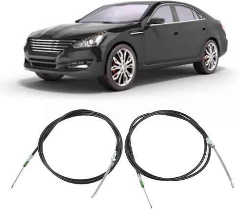 Universal Parking Brake Cable Kit ABS Plastic Handbrake Cable Assembly, Emergency Brake Cable, Universal Emergency Brake Cable Repair Kit in Saudi Arabia