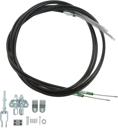 Universal Parking Brake Cable Kit ABS Plastic Handbrake Cable Assembly, Emergency Brake Cable, Universal Emergency Brake Cable Repair Kit in Saudi Arabia