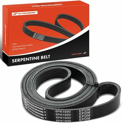 A-Premium Engine Serpentine Drive Belt Compatible with Jeep, Lexus, Chevrolet, GMC, Dodge & Isuzu Cars - Wrangler 2020-2023, IS300 2001-2005, GS300 1998-2005, SC300 1999-2000 & More in Saudi Arabia