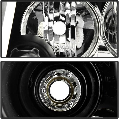 Headlights Assembly Pair for 2011-2013 Jeep Grand Cherokee & 2011-2017 Jeep Compass Halogen Headlights Headlamps L+R （black） in Saudi Arabia