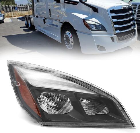 LEAVAN- LED Headlights Assembly Fit for 2018-2024 Freightliner Cascadia, Headlamps Head Light Lamp W/Bulbs Housing Passenger Right Side in Saudi Arabia
