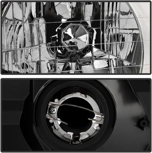 KEEKPO - Compatible with 1997 1998 1999 2000 2001 Honda CRV CR-V Chrome Headlights Headlamps Pair Replacement Left+Right in Saudi Arabia