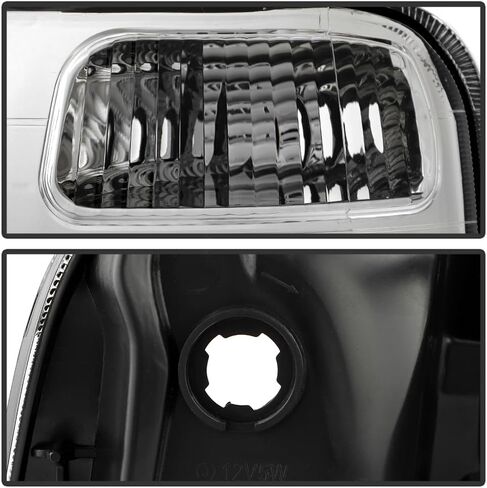 KEEKPO - Compatible with 1997 1998 1999 2000 2001 Honda CRV CR-V Chrome Headlights Headlamps Pair Replacement Left+Right in Saudi Arabia