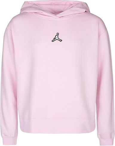 بلوفر Jordan Girl's Essentials Boxy (الأطفال الصغار/الأطفال الكبار) أسود XL (16 طفل كبير) in Saudi Arabia