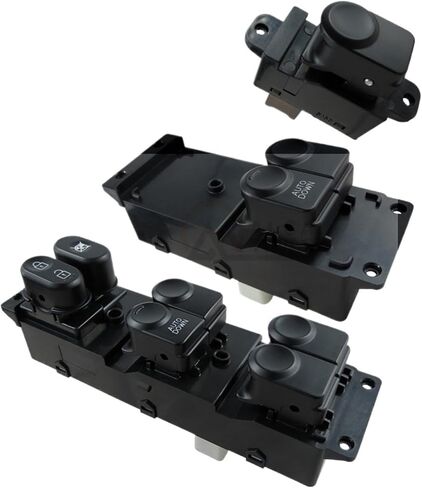 Glass Lift Switch Master Switch Door Window Switch 93570-0U110 93570-0U000 1Pcs(Front Left 6 Button) in Saudi Arabia