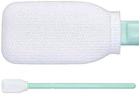 مسحة غرف الأبحاث Texwipe TX762، طرف بوليستر محبوك بطول 0.66 بوصة، مقبض من البولي بروبيلين؛ 100/عبوة in Saudi Arabia