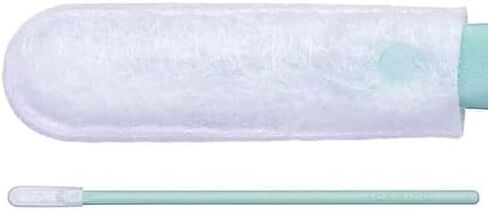Texwipe TX762 Cleanroom Swab, 0.66"L Knit Polyester Tip, PP Handle; 100/Pk in Saudi Arabia