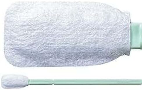 Texwipe TX762 Cleanroom Swab, 0.66"L Knit Polyester Tip, PP Handle; 100/Pk in Saudi Arabia