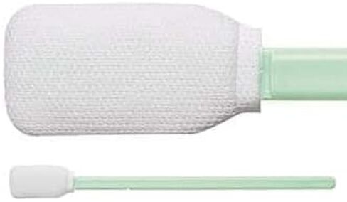 Texwipe TX762 Cleanroom Swab, 0.66"L Knit Polyester Tip, PP Handle; 100/Pk in Saudi Arabia