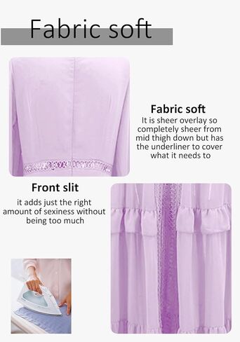 LAJIOJIO Elegant Dresses for Women Wedding Guest,Deep V Neck Puff Long Sleeve Evening Maxi Dress in Saudi Arabia