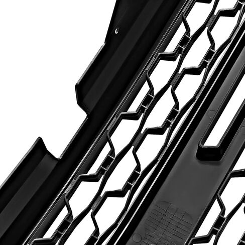 Spec-D Tuning Matte Black Honeycomb Front Bumper Grille Compatible with 2005-2007 Chevy Silverado 2500HD 3500HD Pickup Truck in Saudi Arabia