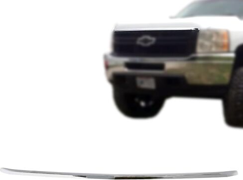 CarPartsDepot غطاء محرك السيارة الأمامي مصبغة لوحة صب الكروم متوافق مع شيفروليه 2007-2010 سيلفرادو 2500HD 3500HD GM1235112 15911579 in Saudi Arabia