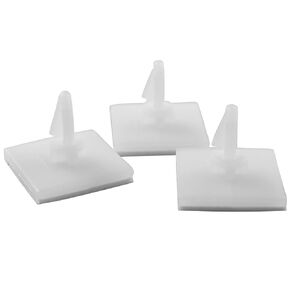 LQ Industrial 25PCS Spacers Isolation Column PCB Board Adhesive Tape Mounting Pillar Ass-6 for PCB Support PC Board Support Game Console Circuit Board Support