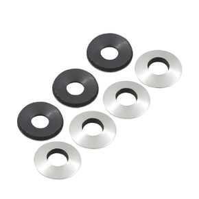100 PCS 3/10''x3/4'' Neoprene EPDM Bonded Sealing Washer 304 Stainless Steel Neoprene Bonded Sealing Washers
