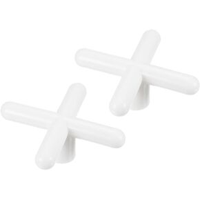 PATIKIL Billiard Bridge Head, 2 Pack Plastic Cross Pool Cue Stick Bridge Head Slide-in Replaceable Cue Accessories for Pool Table, White