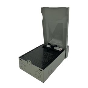 A/C Disconnect Switch with-Fused 240V 30A Professional Manufacture 240V 30A Pull Out Switch Box with-Fused Disconnect Box Plastic Electronic Components Fused Disconnect Box…