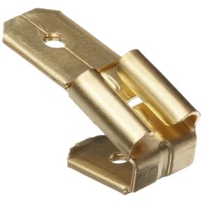 10714 3 Way Adapter, 2 Male Tabs, .25 NEMA Tab (Pack of 100)