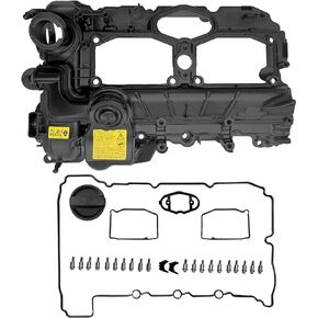 11127588412 Engine Valve Cover for BMW 2012-2018 528i 528i xDrive 328i 328i GT xDrive 320i X1 X3 X5 428i z4 Replaces# 11127588418 11127625477 V208711 15186739