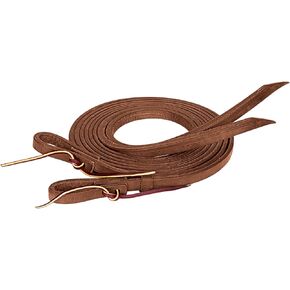 Weaver Leather ProTack Oiled Split Rein, 3/4-Inch x 8-Feet, Brown