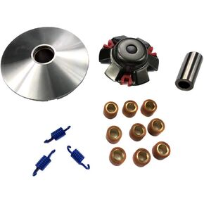 MYK Performance Variator Kit (CVT) for GY6 125cc 150cc 4Stroke Engines, 13g Roller Weights