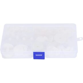 Plastic Doll Joints Handmade Materials 35 Set Doll Joints DIY Craft Toy Accessories Engage Bolt Bear Making Supplies White Doll Joints Stuffed Animals Teddy Bears