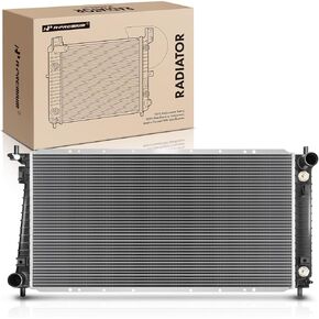 A-Premium Engine Coolant Radiator with Transmission Oil Cooler Compatible with Ford F150 99-03, F250 F350 Super Duty 99-03, Expedition 99-02 & Lincoln Navigator 99-02, Automatic Trans., Replace# 2260