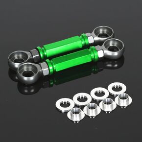 ADJUSTABLE LOWERING LINK Compatible With DR-Z 400/S/SM/E DR650/S/SE GSX1300R HAYABUSA KLX300 KLR650 ZX10R ZX6R KX112/KX80/KX100/KX120 KX85 (Black)