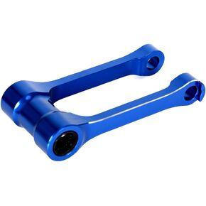 -وصلة خفض التعليق باستخدام الحاسب الآلي 30 مم متوافقة مع YAMAHA WR250F 2007-2013 WR450F 2007-2015 (أزرق)