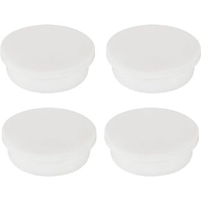 MECCANIXITY Silicone Rubber Hole Plug Soft Flexible Stopper for 44-45mm Hole White 4 Pieces