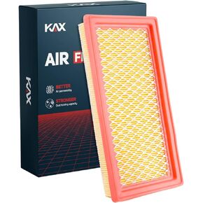 استبدال فلتر هواء المحرك KAX CA11215 لـ Versa 2012-2019 Micra 2015-2019 Versa Note 2014-2019 وسائط فلتر الهواء المتقدمة وزيادة التسارع