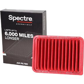 Spectre Essentials Engine Air Filter by K&N: Premium, 50-Percent Longer Life: Fits Select 2006-2019 TOYOTA/SCION (Corolla, Corolla Hyrbid, Yaris, Matrix, xD, iM), SPA-2360