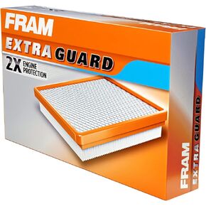 FRAM Extra Guard CA12092 Replacement Engine Air Filter for Select Nissan Models, Provides Up to 12 Months or 12,000 Miles Filter Protection