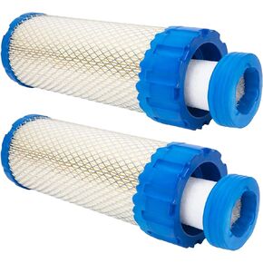 25 083 01-S 11013-7020 Outer Air Filter+25 083 04-S 11013-7019 Inner Filter Compatible with Kawasaki 11013-7044 11013-7045,Kohler 2508301 2508304,M131802 M131803 CH18-CH26 CV16-CV26 CH730-CH750