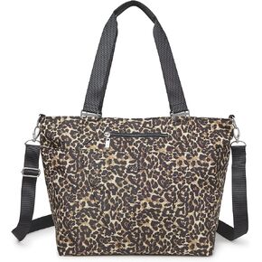 Baggallini Avenue Tote - Medium 12x18 Inch Travel Crossbody Shoulder Bag - Lightweight Laptop Tote Bag
