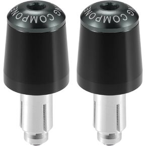 Motorcycle Handlebar End Plug for Honda CBR250R CBR300R CBR400R CBR600RR / Front Handle Bar Grips Cap Gear Balanced Plug/Durable Aluminum Alloy 7/8" 22mm / 2 Pcs Black Blue