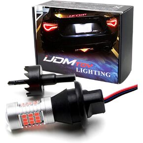 iJDMTOY Super Red 3rd LED Brake Light DIY Kit Compatible with Scion FR-S tC Subaru BRZ Toyota 86 Nissan 370Z Juke and More