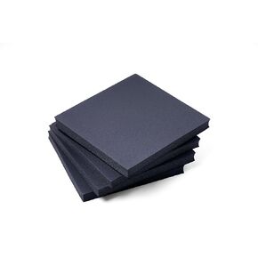 من ألواح إسفنجية عالية الكثافة من Big UGGLY، وسادات إسفنجية عازلة ذات خلايا مغلقة، أسود، 30.48 سم × 30.48 سم × 2.54 سم (4 عبوات) in Kuwait