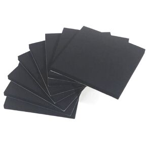 Adhesive Backed Foam,Adhesive Foam Padding 4 Inch Long X 4 Inch Wide X1/4 Inch Thick,Foam Padding Sheet for Furniture Cars Speakers (6, 4" x 4" x 1/4")