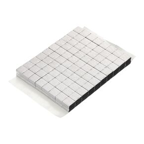 MECCANIXITY 1set RF Faraday Foam Gasket/Conductive Foam Strip, 0.4"x0.4"x0.4" (10mmx10mmx10mm) for Seal RF Enclosures/RF Shield Box, Covered in High-Shielding Fabric with Adhesive Backing