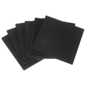 uxcell 6pcs Adhesive Foam Padding Sheets 1/4 Inch Thick x 4 Inch Long Square EVA Foam Sheet Self Stick Non-Slip Anti Vibration Pads, Anti-Skid Noise