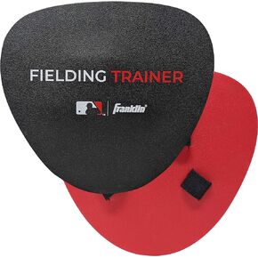 Franklin Sports MLB Fielding Trainer - PE Foam - Training - Infield - Field - Left + Right Hand - Baseball + Softball + Tee Ball