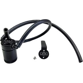 J&L Oil Separator Co. 3.0 Oil Separator Compatible with 1997-2013 Chevy/GM Truck/SUV 4.8L/5.3L/6.0L/6.2L Driver Side (Black)
