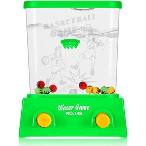 Sumind Handheld Water Game Arcade Water Ring Game Mini Water Tables for Beach Toys Party Retro Pastime, Random Colors (Without Water)…