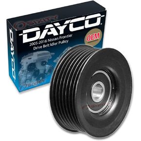 Dayco Drive Belt Idler Pulley compatible with Nissan Frontier 4.0L V6 2005-2018